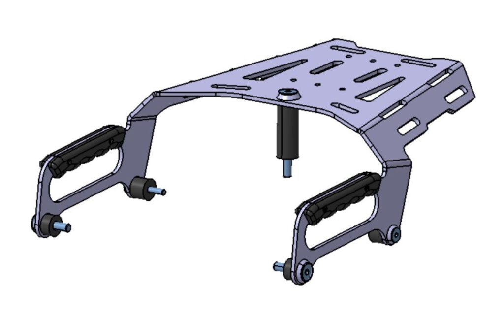 Heavy Duty Rear Rack